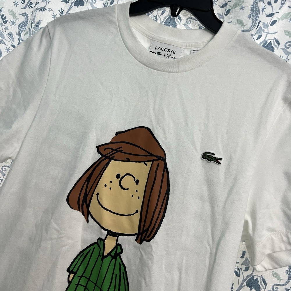 Lacoste x Peanuts Peppermint Patty T Shirt FR 3 US S